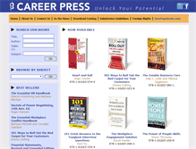 Tablet Screenshot of careerpress.com